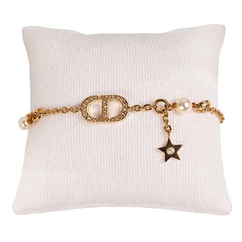 christian dior cd bracelet|Christian Dior studded friendship bracelet.